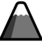 Mount Fuji emoji on Microsoft
